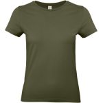 Dámské tričko - B+C E190 - Urban khaki L