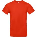 Pánské tričko - B+C E190  - Fire red XS
