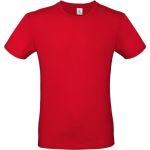 Herren-T-Shirt – B+C E150 – Rot XXL
