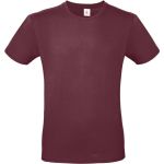 Herren-T-Shirt – B+C E150 – Burgunderrot M