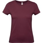 Damen-T-Shirt – B+C 150 – Burgunderrot L