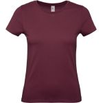 Damen-T-Shirt – B+C 150 – Burgunderrot XXL