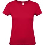 Damen-T-Shirt – B+C 150 – Tiefrot L