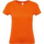 Damen T-Shirt - B+C 150 - Orange M