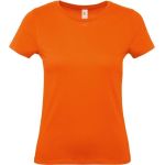 Damen-T-Shirt – B+C 150 – Orange L