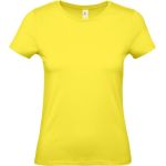 Damen T-Shirt – B+C 150 – Solargelb S