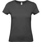 Damen-T-Shirt – B+C 150 – gebrauchtes Schwarz S