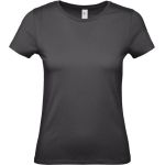Damen T-Shirt – B+C 150 – Schwarz pur XL