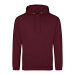 JustHoods Herren-Sweatshirt – Burgunderrot 3XL