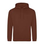 JustHoods Herren Kapuzenpullover - Red Rust M