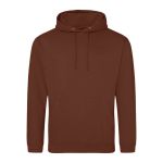 JustHoods Herren Kapuzenpullover – Roter Rost 3XL