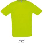 Pánské sportovní tričko SPORTY - Neon green XS