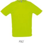 Pánské sportovní tričko SPORTY - Neon green 3XL