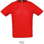 Pánské sportovní tričko SPORTY - Červená M