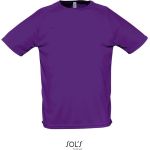 Sport-T-Shirt für Herren SPORTS - Dunkellila S
