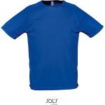Herren-Sport-T-Shirt SPORTS – Königsblau 3XL