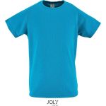 Dětské sportovní tričko - SPORTY - Aqua 12 let