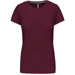 Damen T-Shirt Kariban K380 - Burgunderrot M