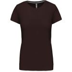 Dámské tričko Kariban K380 - Chocolate XL