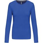 Damen-T-Shirt – Kariban K383 mit langen Ärmeln – Hellkönigsblau L