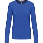 Damen-T-Shirt – Kariban K383 mit langen Ärmeln – Hellkönigsblau M