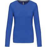 Damen-T-Shirt – Kariban K383 mit langen Ärmeln – Hellkönigsblau L