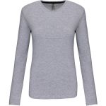 Damen-T-Shirt – Kariban K383 mit langen Ärmeln – Oxford-Grau L