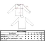 Herren-T-Shirt – Kariban K359 mit langen Ärmeln – Hellsand 3XL