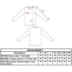 Herren-T-Shirt – Kariban K359 mit langen Ärmeln – Oxford-Grau XXL