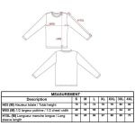 Herren-T-Shirt – Kariban K359 mit langen Ärmeln – Oxford-Grau S