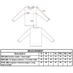Herren-T-Shirt – Kariban K359 mit langen Ärmeln – Oxford-Grau M