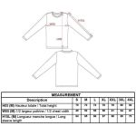 Herren-T-Shirt – Kariban K359 mit langen Ärmeln – Oxford-Grau XL