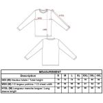 Herren-T-Shirt – Kariban K359 mit langen Ärmeln – Dunkelgrau M
