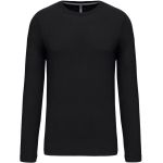 Herren-T-Shirt – Kariban K359 mit langen Ärmeln – Schwarz XXL
