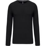 Herren-T-Shirt – Kariban K359 mit langen Ärmeln – Schwarz XXL