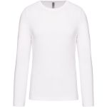 Herren-T-Shirt – Kariban K359 mit langen Ärmeln – Weiß 4XL