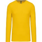 Herren-T-Shirt – Kariban K359 mit langen Ärmeln – Gelb XXL