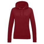 Damen-Sweatshirt JustHoods - Red hot chili L