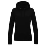 Damen-Sweatshirt JustHoods - Tiefschwarz XS
