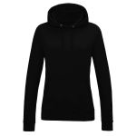 Damen-Sweatshirt JustHoods - Tiefschwarz M