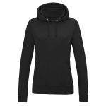 Damen-Sweatshirt JustHoods - Tiefschwarz M
