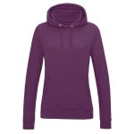 Damen-Sweatshirt JustHoods - Pflaume XXL