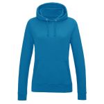 Damen-Sweatshirt JustHoods - Saphirblau M