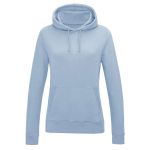 Damen-Sweatshirt JustHoods - Himmelblau M