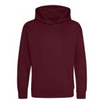 Kinder-Sweatshirt JustHoods - Burgund 1/2 Jahre