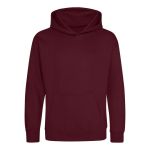 Dětská mikina JustHoods - Burgundy 5/6 let
