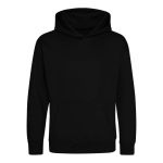 Kinder-Sweatshirt JustHoods - Tiefschwarz 9/11 Jahre