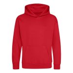 Dětská mikina JustHoods - Fire red 3/4 roky