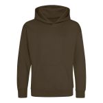 Kinder-Sweatshirt JustHoods - Olivgrün 12/13 Jahre
