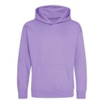 Kinder-Sweatshirt JustHoods - Digital lavendel 7/8 Jahre